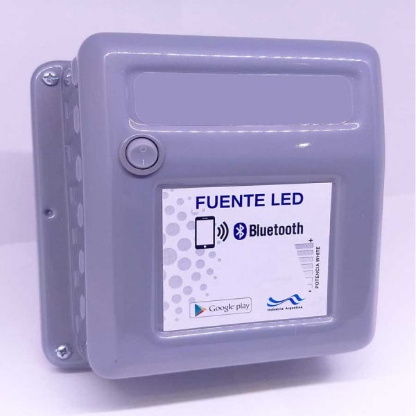 Controlador RGB PISCINA, 5A BLUETOOTH CON FUENTE INCORPORADA, 5A Com-Plaq Soluciones S.R.L.