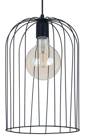 Colgante 1585 Negro Floreal