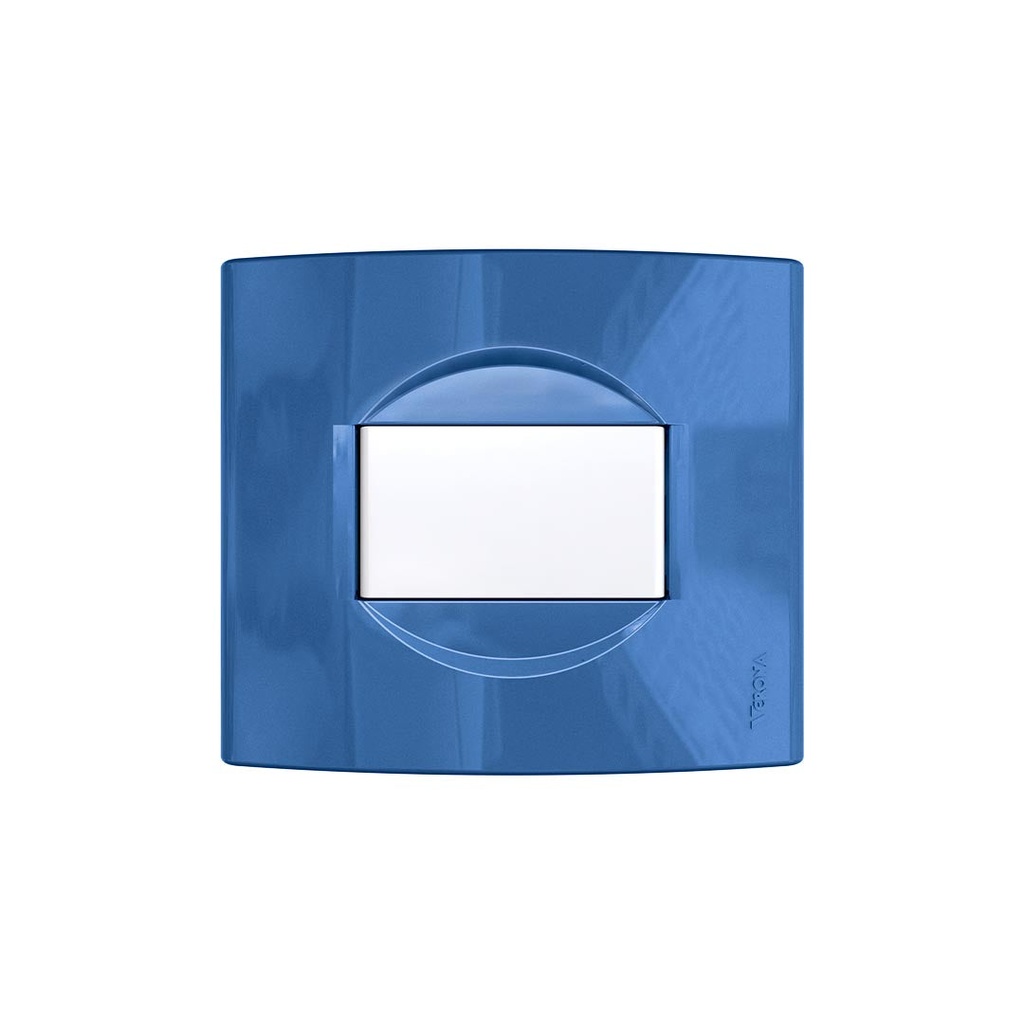 Tapa NBO 5x5 cm. 1 Modulo Azul Marine Jeluz