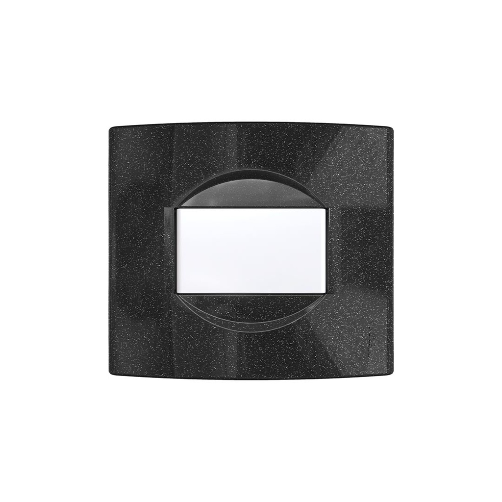 Tapa NBO 5x5 cm. 1 Modulo Azabache Jeluz