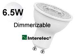 DICROICAS LED 6,5 W  GU10 220V DIMERIZABLE Interelec