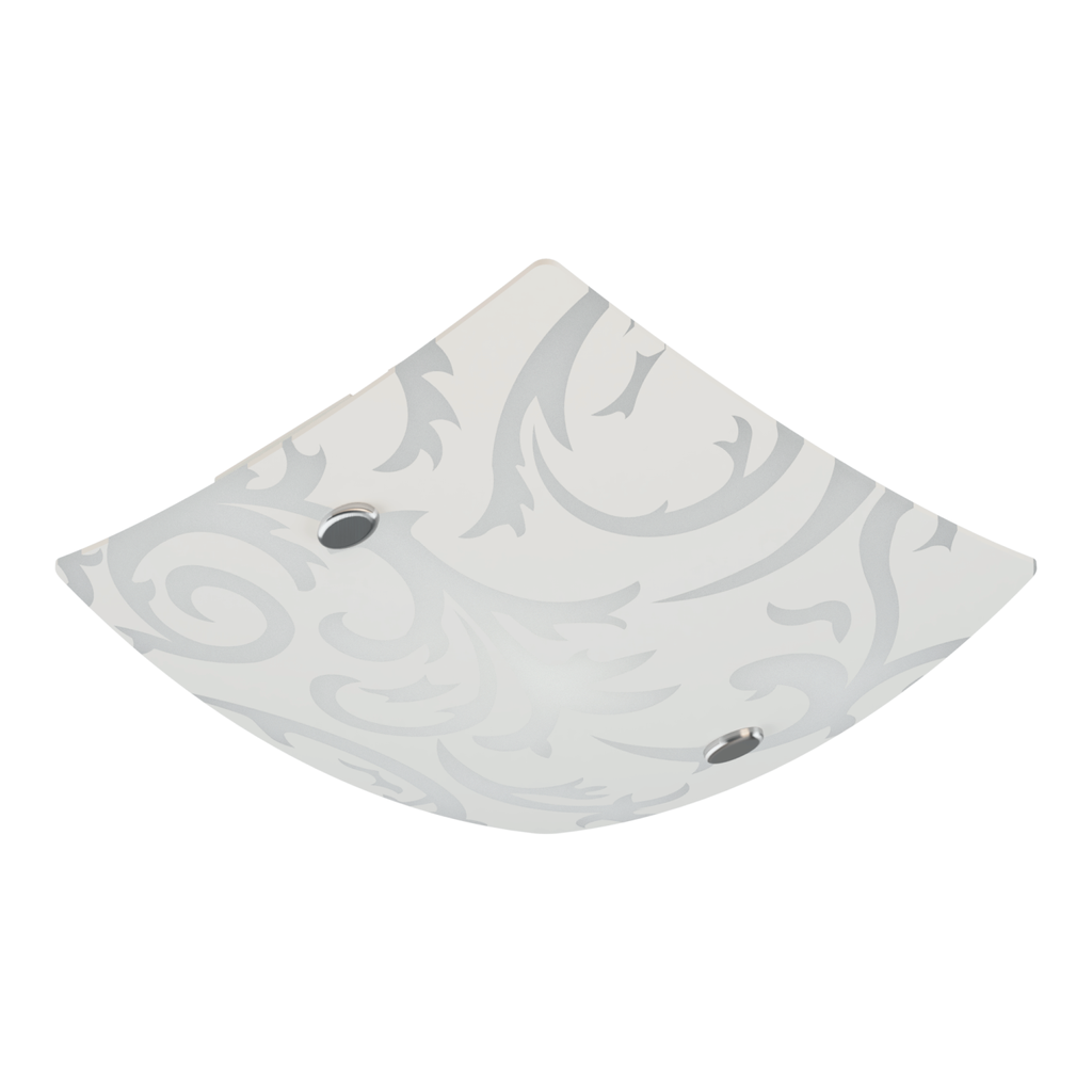 Plafon cuadrado curvo 26x26 Kinglight