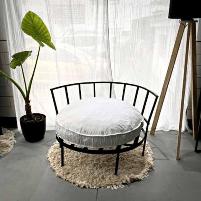 Camastro Industrial Lia con 1 almohadon Decoglow