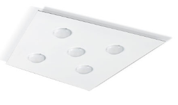 [11005/5-9-blanco] plafonled25wblanco blanco Fotoluz