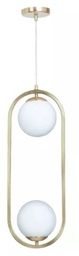 Colgante Monaco 2 luces tulipa 15cm Betyluz