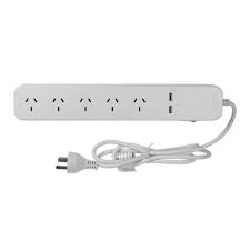 [WDA42522-96] Prolongador Zapatilla Schneider 2 USB 3.1A + 5 tomas + 1.5 mts cable Iturria