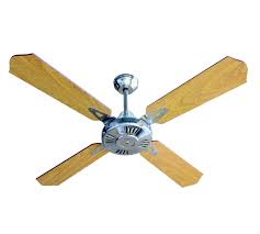 Ventilador de techo de cuatro palas roble o cedro 1200 mm. emilux