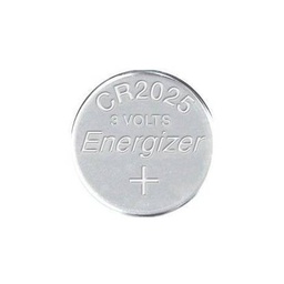 [8888021300161-96] Pila tipo botón para electrónica 3V ECR 2025 de Litio. Precio Unitario (Blister x 5 unidades) Iturria