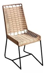 Silla Tulum Respaldo Alto Entrelazada