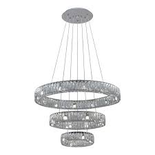 [G873-24PB-9] COLGANTE Triple ICE RING fotoluz